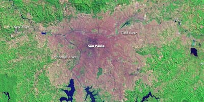 Сао Пауло топографске карте
