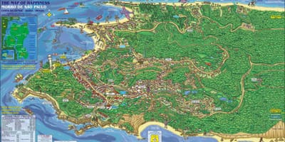 Морро де Сао Пауло мапи